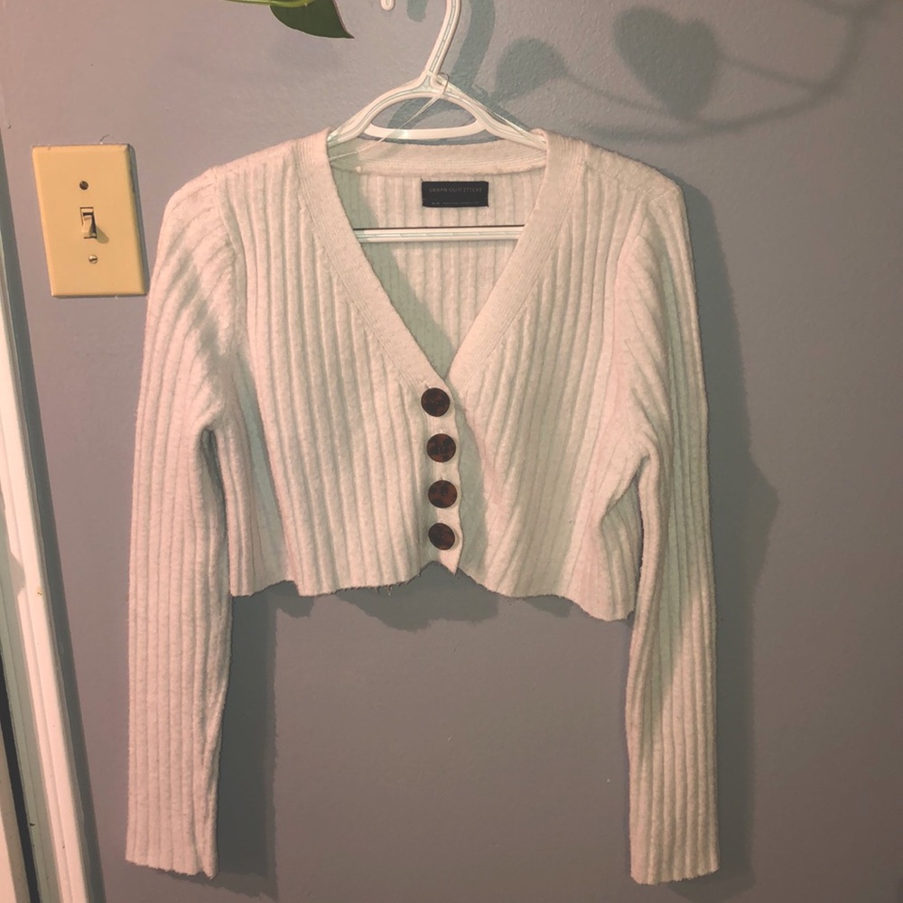 Urban outfitters long sleeve crop-top